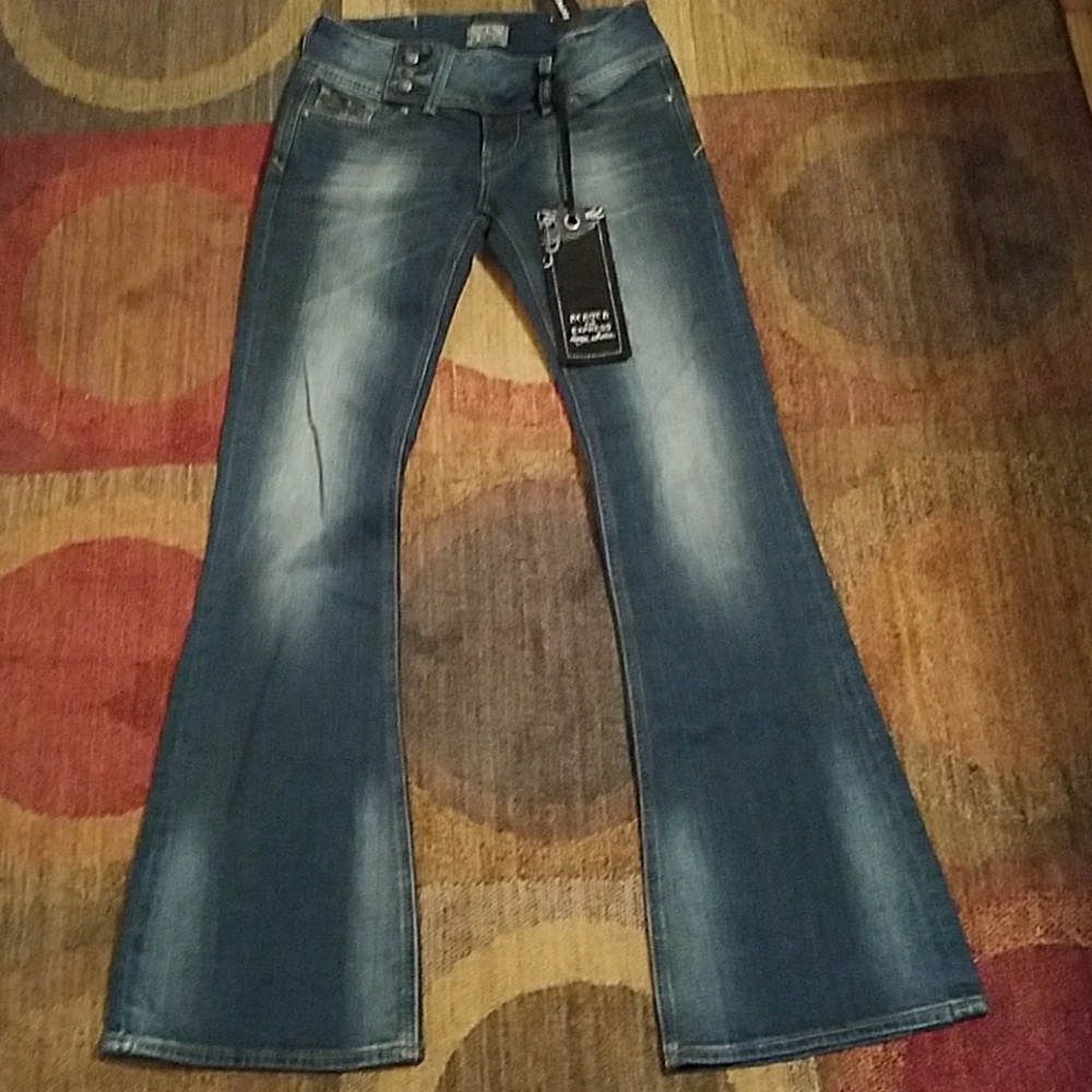 Berock For Express Flare Jeans